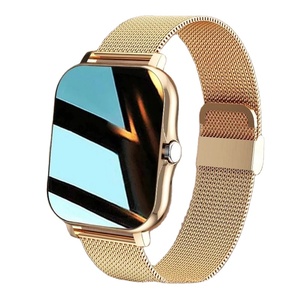 Montre connectée best-seller, écran carré de 1,83 pouce, bracelet en silicone sport, pour appels, écran tactile, fréquence cardiaque - Product Image 1