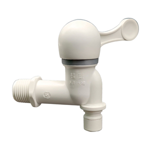 Robinet en plastique pour salle de bain, neuf, sanitaire, pour lavabo DN15, avec adaptateur - Product Image 4