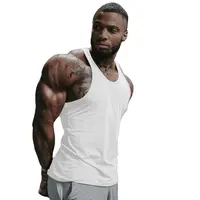 Men's Muscle Gym Workout Stringer Tank Tops Bodybuilding Fitness