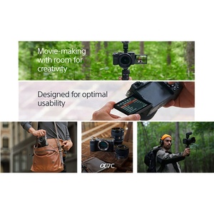 กล้องมิเรอร์เลสแท้ 99% สภาพใหม่ รุ่น A7C ฟูลเฟรม Alpha 7C ตัวกล้องเปลี่ยนเลนส์ได้ ILCE7C กล้องดิจิตอล 4k ขายส่ง - Product Image 4