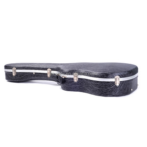 Sac de guitare folk en ABS de haute qualité en gros - Doublure en velours, anti-rayures, anti-collision, ajustement personnalisé pour guitare acoustique - Product Image 4