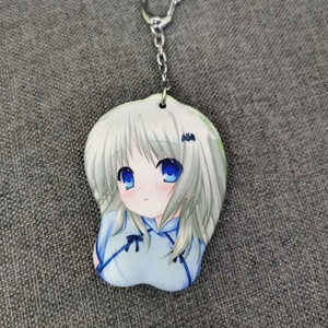 แผ่นรองเมาส์ซิลิโคนเจล 3 มิติ แบบกำหนดเอง ขนาดเล็กน่ารัก ลายอนิเมะ สำหรับโปรโมชั่น - Product Image 1