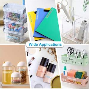 Orison-Cinta adhesiva laminada para impresora táctil <span class=keywords><strong>P</strong></span>, cinta adhesiva estándar, transparente, azul, 6mm, compatible con Brother TZe113, 1, 2, 2, 2, 1, 2 - Product Image 6