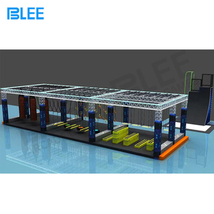 Équipement de terrain de jeu intérieur personnalisé pour enfants, pour parcs de divertissement sportif, fournisseur de trampolines pour enfants et adultes pour centres commerciaux - Product Image 2