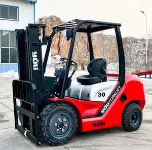 Forklift dizel forkliftler yeni küçük 2 Ton 2.5T 3.0T 3.5T japon Nissan ISUZU Mitsubishi motor forklift  fiyatları ile