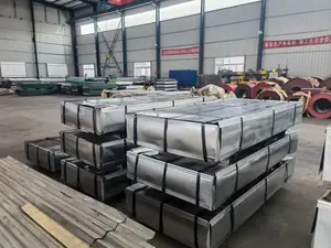 Cina vendite calde lamiera di copertura ondulata di zinco lamiera rivestita di colore tegole in acciaio Pre-verniciato