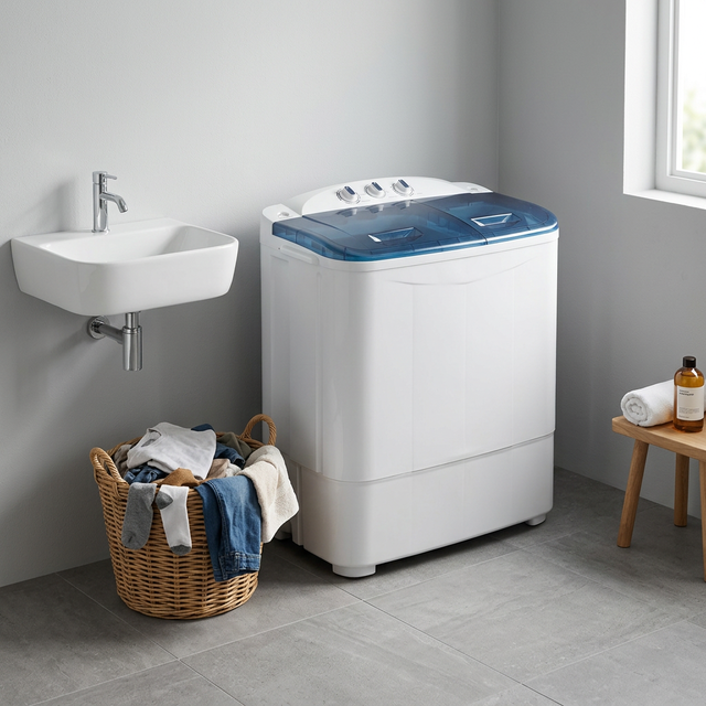 Best Seller 7KG Amazing Price New Twin Tub Washing Machine for Household Appliances
