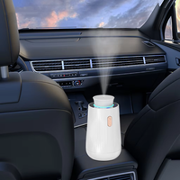 Diffuseur d'arômes pour voiture électrique rechargeable par USB Atomiseur d'huile essentielle sans eau Rafraîchisseur d'air pour voiture Diffuseur d'aromathérapie a10