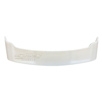 Aileron arrière de coffre en plastique ABS aspect fibre de carbone style usine Haosheng pour Mitsubishi Lancer EX 2008-2015