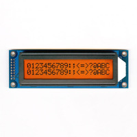Pantalla LCD de 2.7 Pulgadas con Retroiluminación LED, 20x2 Caracteres, Azul, 5V, STN COB, para Uso Industrial, con Controlador IC Aip31066, Precio de Fábrica