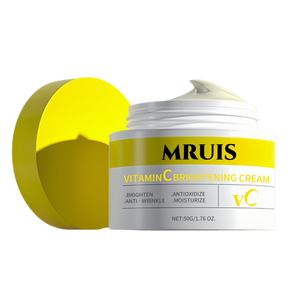 <span class=keywords><strong>Crema</strong></span> Facial con Vitamina C de 50g, Marca Privada OEM - Antienvejecimiento, Antiarrugas, Iluminadora, con <span class=keywords><strong>Aloe</strong></span> <span class=keywords><strong>Vera</strong></span>, Cuidado de la Piel para Mujeres - Product Image 1