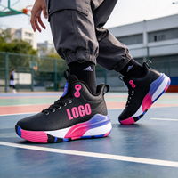 Chaussures de sport pour hommes, style basket, à logo personnalisé, résistantes, tendance, fabriquées en usine