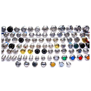 One-stop Purchase Support Customization 5A 250V on OFF Switch 12V LED Metal <strong>Push</strong> <strong>Button</strong> Switch with Light - Product Image 2