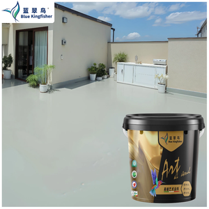 Piso Epóxico <span class=keywords><strong>Pastel</strong></span>: Autonivelante con Efecto Piedra |   Acabado <span class=keywords><strong>Mate</strong></span> Moderno para Dormitorio y Balcón |    Revestimiento Decorativo de Hormigón - Product Image 5