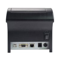 Printer Thermal Kecepatan Tinggi 300mm/s 80mm dengan Alas Logam untuk Sistem POS Meja