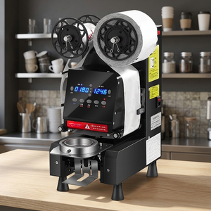 Machine de scellage électrique entièrement automatique pour gobelets en papier, plastique, films et cartons – Usage commercial multifonctionnel haute fréquence - Product Image 3