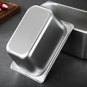 Équipement de restauration de haute qualité, conteneur de stockage des aliments en acier inoxydable 1/3, casseroles gastrom GN Pan avec couvercle - Product Image 5