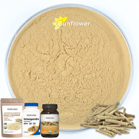 Usine 2.5% extrait de plante racine d'Ashwagandha 5% sans poudre d'extrait d'Ashwagandha