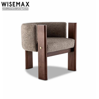 WISEMAX FURNITURE, canapé de luxe italien pour la maison, fauteuil, mobilier de villa, chaise de salon moderne en bois et tissu pour la maison