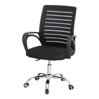 Chaise de bureau ergonomique de direction avec fonctions de refroidissement et extensibles, coussin de siège en mousse souple, support lombaire pour le travail sur ordinateur