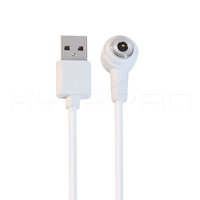 Kabel Pengisian Cepat Magnetik 2 Pin HYTEPRO M526 6A Arus Tinggi untuk Perangkat yang Dapat Dipakai, Peralatan Medis & Sensor IoT