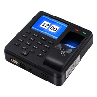 JINGXIN 2.4 pouces méthodes d'authentification multiples en option carte d'identité fonctions de contrôle d'accès sécurisé machine de présence d'empreintes digitales