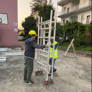 Planches d'échafaudage en alliage d'aluminium léger Style chinois pour la construction de bâtiments Échafaudages de <span class=keywords><strong>boulanger</strong></span> d'hôtel - Product Image 4