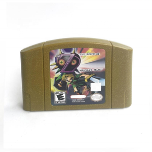 Cartouche de jeux vidéo rétro Zelda Major <span class=keywords><strong>Mask</strong></span> en version américaine avec langue anglaise, fabriquée en plastique durable - Product Image 1
