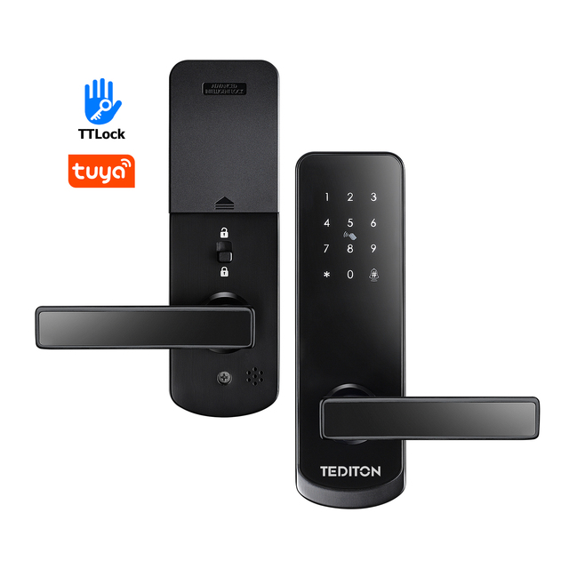 Electronic Swipe Card Hotel Smart Door Lock for RFID Card Hotel Door Lock System Price