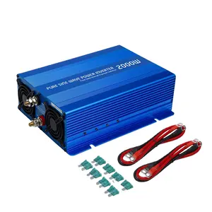Power Inverter Total Harmonic Distortion Below 2% 2000W DC/AC Pure Sine Wave Inverter With USB Port And Digital Display