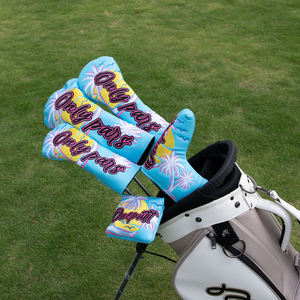 Custom Design Golf Club <b>Headcovers</b> Pu Leather Embroidery Golf <b>Driver</b> Head Cover - Product Image 4