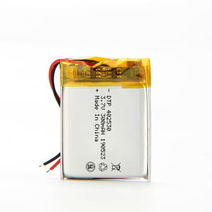 Batería de Iones de Litio 402530 de 300 mAh y 3.7 V, Precio de Fábrica al por Mayor, Polímero en Oferta, Polímero Personalizado - Product Image 1