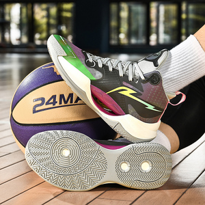 Zapatillas de Baloncesto Deportivas de Caña Alta para Hombre, Parte Superior de Malla, Entresuela de TPU, Cómodas, Antideslizantes, Duraderas, con Cordones, para Todas las Temporadas - Product Image 4