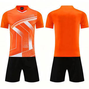 定制男式足球服快干足球服训练服女式透气网眼足球服 - Product Image 3