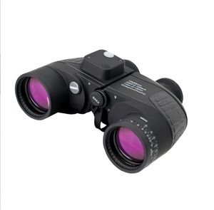 Binoculares Marinos de Alta Definición 10x, Directo de Fábrica, Impermeables, con Telémetro ED, Brújula Iluminada, Visión Nocturna IR - Product Image 1
