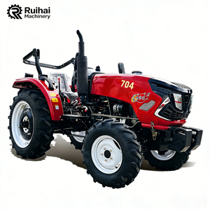 中国热销农用4X4轮式四轮驱动50HP 60HP 70HP 80HP 90HP 100HP拖拉机 前置装载机农用拖拉机价格 花园拖拉机 - Product Image 6