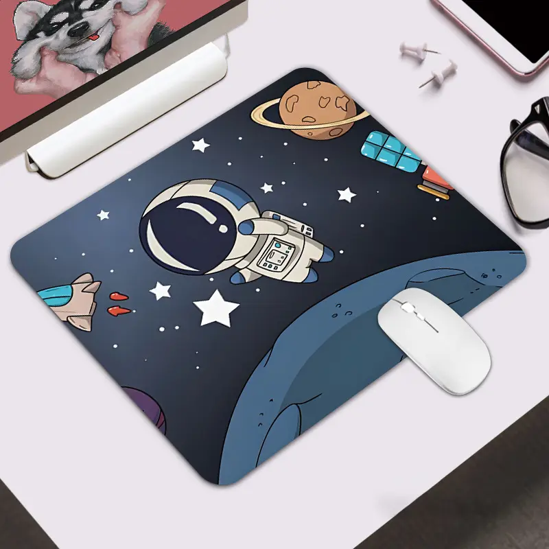 Tapis de clavier de noël pour PC, fournitures de bureau pour étudiants, sous-verre pour étudiants, tapis de Table créatif Ins, tablette de dessin animé, tapis de souris mignon