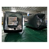 Cabine de peinture de voiture gonflable à bulles transparentes anti-poussière en PVC intérieur/extérieur