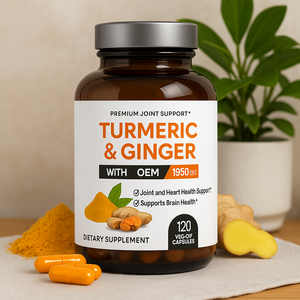 Suplemento Nutricional Natural para el Soporte de las Articulaciones con Extracto de Cúrcuma, Proporciona Energía, Cápsulas de Curcumina de Cúrcuma - Product Image 5
