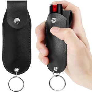 Llavero Multiusos de Fábrica para Niñas, Bolsa para Lápiz Labial, Bálsamo Labial, Botella de Spray, Bolsa de Cuero PU para Guardar Cosméticos Portátiles - Product Image 1