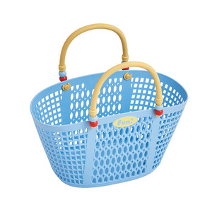 Fun Storage Basket With Handles PP Material Rectangle Shape For Bathroom Kitchen Use - Product Image 3