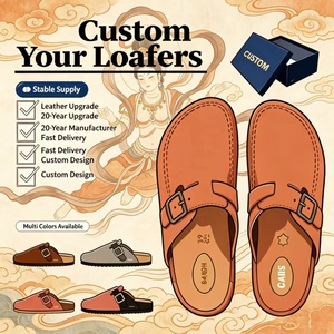 Mules Boston en daim et liège à bout fermé pour <span class=keywords><strong>femme</strong></span>, style <span class=keywords><strong>Birkenstock</strong></span>, avec semelle souple, vente en gros et dropshipping personnalisé - Product Image 1