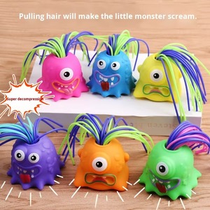 Juguete de Metal para Desestresar, Monstruo Pequeño para Jalar el Cabello, Juguete Educativo Unisex para Niños, Estilo TK - Product Image 4