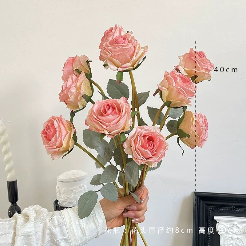 Ins vento giardino monet rosa pesca 10-alto