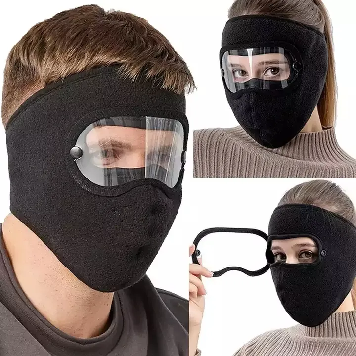 TX Fleece Winter Warm Masks Breathable Full Face Mask with Windproof Anti Dust Motorcycle