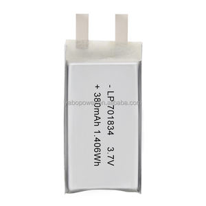 3.7 V lipo pil 380 mah lityum polimer pil kulaklık için kulaklık - Product Image 1