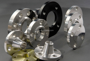 <span class=keywords><strong>Bride</strong></span> de <span class=keywords><strong>tube</strong></span> <span class=keywords><strong>rond</strong></span> en acier inoxydable usinée CNC, de type plaque, pour soudage à plat - Product Image 2
