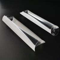 Vente en gros Boîtes à oreiller en plastique PET transparent imprimées sur mesure PVC transparent pour crème contour des yeux rouge à lèvres parfum huiles essentielles