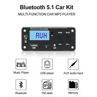Module de lecteur MP3 avec écran LCD VIRE, son audio numérique USB, Bluetooth, carte de décodeur MP3