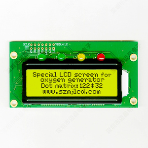 Mj12232g maijing STN Màn hình LCD đơn sắc 122x32 độ phân giải cao LCM với thư viện phông chữ Trung Quốc - Product Image 3